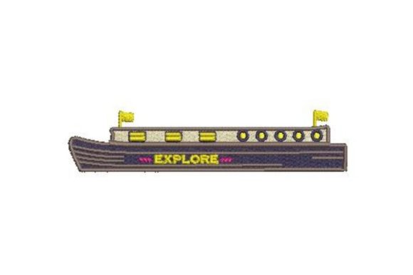 Canal Boat: A Nautical Embroidery Review for Craft Fairs
