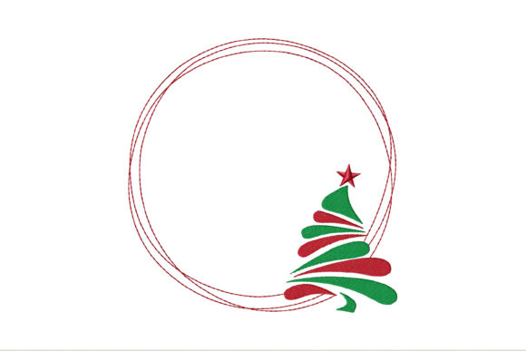 Circle Frame with Christmas Tree: A Designer’s Review