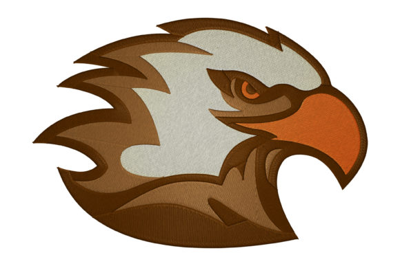Eagle Head: A Bold Seasonal Embroidery Choice