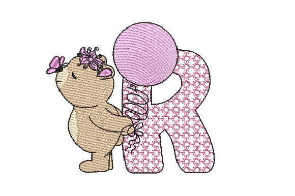 R Girl Teddy: A Seasonal Embroidery Review