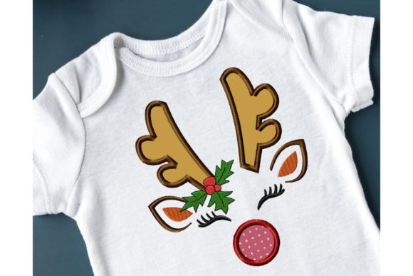 Reviewing the Christmas Reindeer with Holly Design